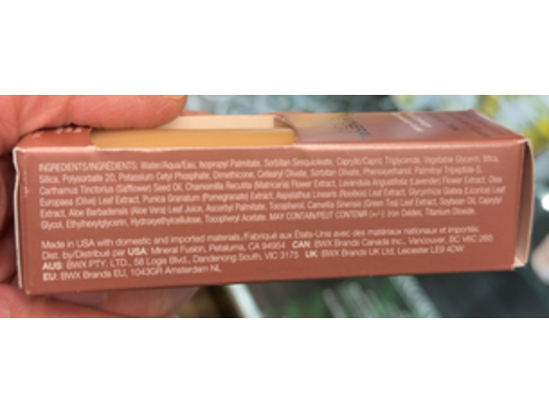 Mineral Fusion Liquid Foundation, Olive 4 - Tan, 1.0 fl oz/30 mL