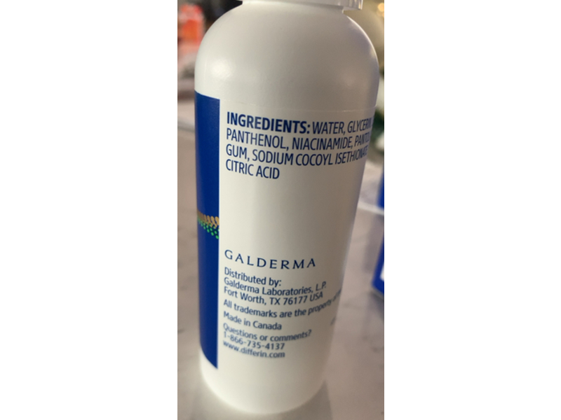 Differin Gentle Cleanser, 4 fl oz/118 mL