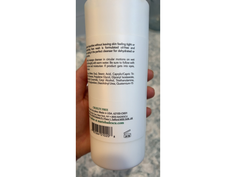 Mario Badescu Cream Soap, 16 fl oz/472 mL