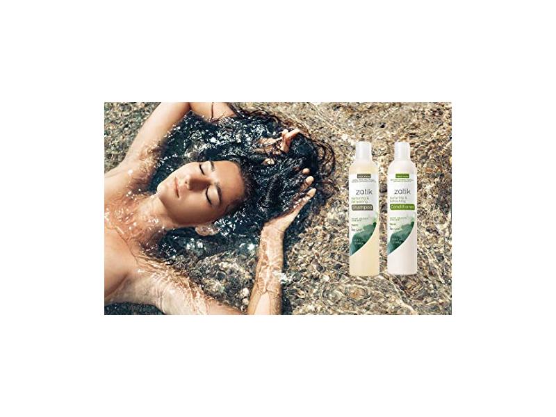 Zatik Nurturing & Refreshing Shampoo, Neem & Bay Leaf, 10.8 fl oz/320 mL