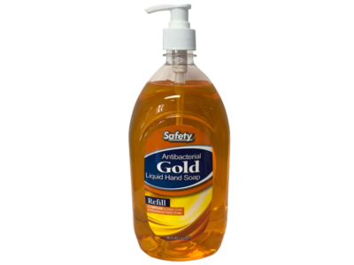 Safety Antibacterial Gold Hand Soap, 40 fl oz/1.18 L