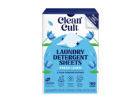 Clean Cult Laundry Detergent Sheets, Fresh Linen, 21.12 oz/598.5 g, 180 Count - thumbnail 1