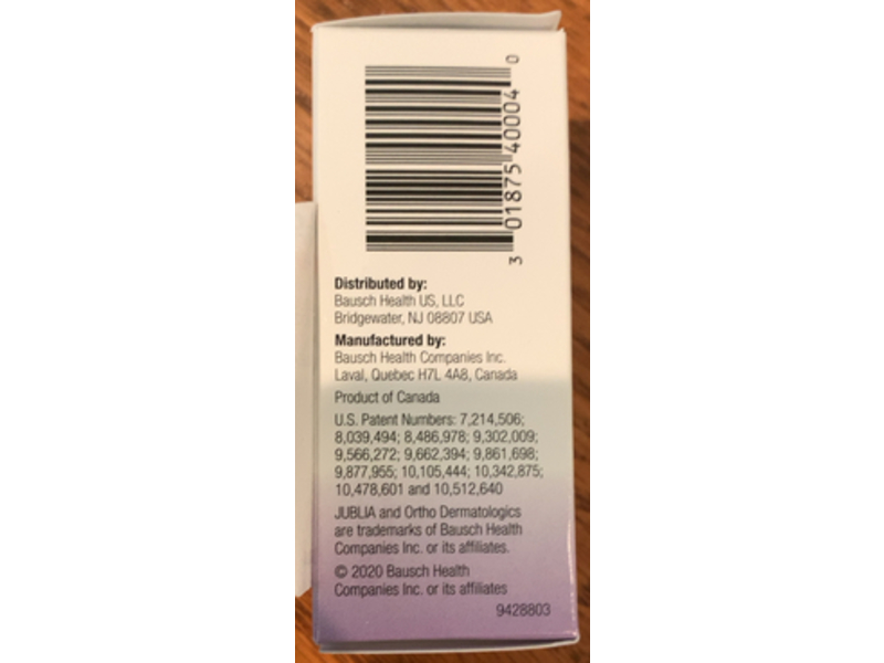 Jublia (efinaconazole)Topical Solution, 4 mL BauschHealth US, LLC