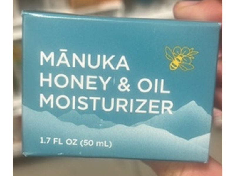 Melora Manuka Moisturizer Face Cream, Honey & Oil, 1.7 fl oz/50 mL