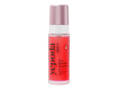 Yepoda The Bubble Double Cleansing Foam, Salicylic Acid + Pomegranate, 4.05 fl oz/120 mL