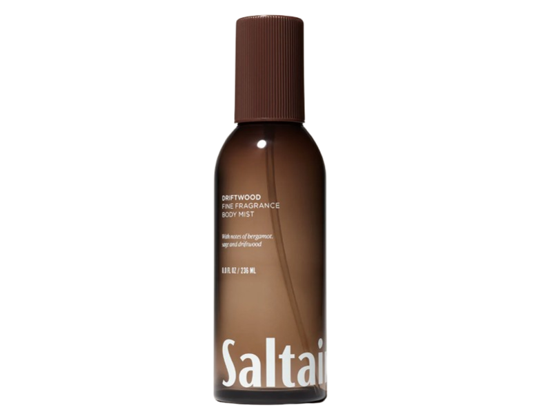 Saltair Fine Fragrance Body Mist, Driftwood, 8.0 fl oz/236 mL