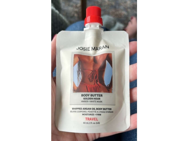 Josie Maran Body Butter, Golden Hour, 2 fl oz/60 mL