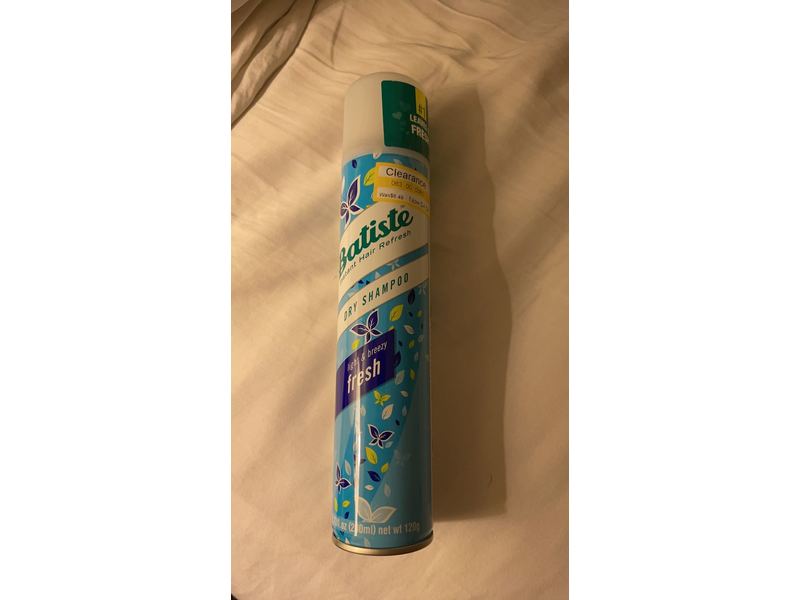 Batiste Dry Shampoo, Light & Breezy Fresh, 6.73 fl oz/200 mL