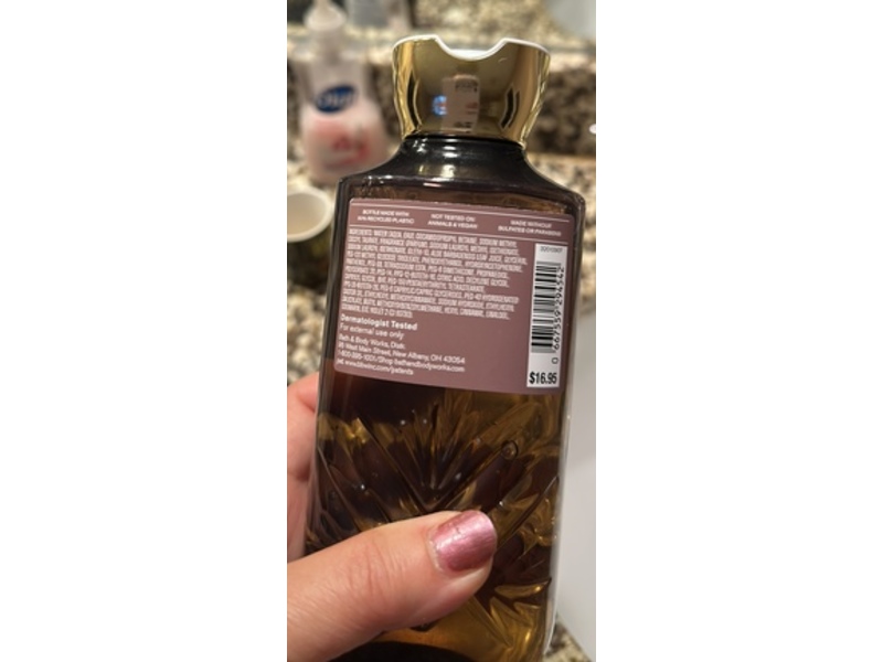 Bath & Body Works Body Wash, Cozy Vanilla Bourbon, 10 fl oz/295 mL