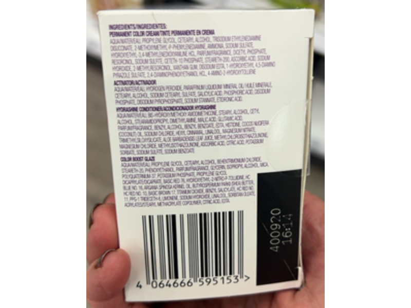 Clairol Bold & Bright Permanent Bold Hair Color Kit, 40 Cafecito, 1 Application