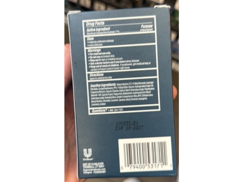 Degree Clinical Antiperspirant Deodorant, Cool Fresh, 1.6 oz/45 g