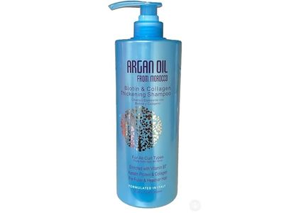 Argan Oil From Morocco Biotin & Collagen Thickening Shampoo, 33.8 fl oz/1000 mL