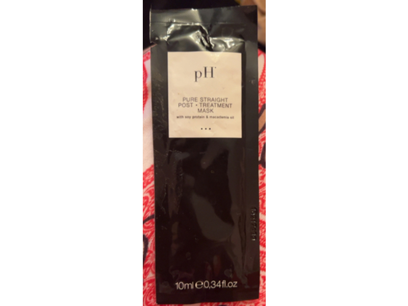 pH Pure Straight Post-Treatment Mask, 0.34 fl oz/10 mL