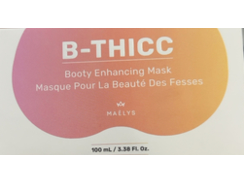 Maelys Booty Enhancing Mask, B - Thicc, 3.38 fl oz/100 mL