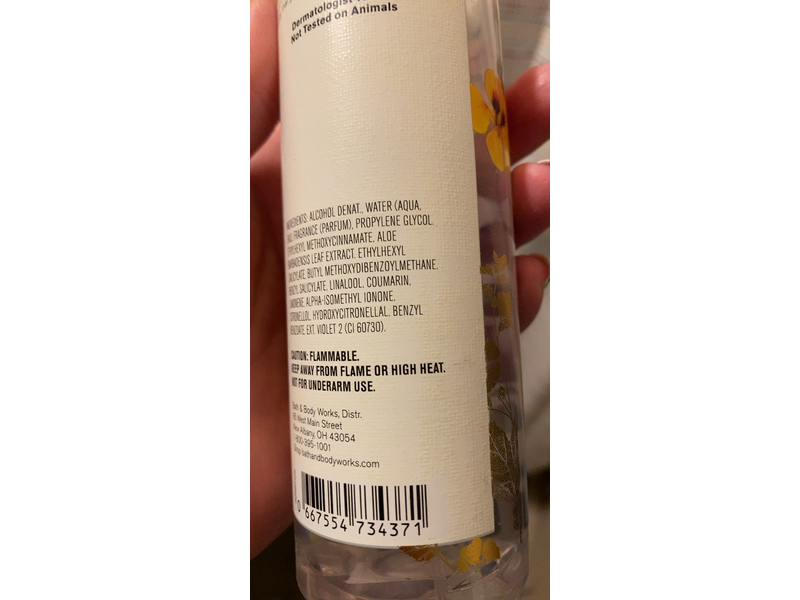 Bath & Body Works Fine Fragrance Mist, Honey Wildflower, 8 fl oz/236 mL