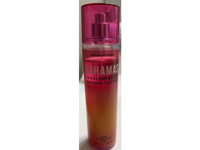 Bath & Body Works Fine Fragrance Mist, Bahamas Passionfruit & Banana Flower, 8 fl oz/236 mL