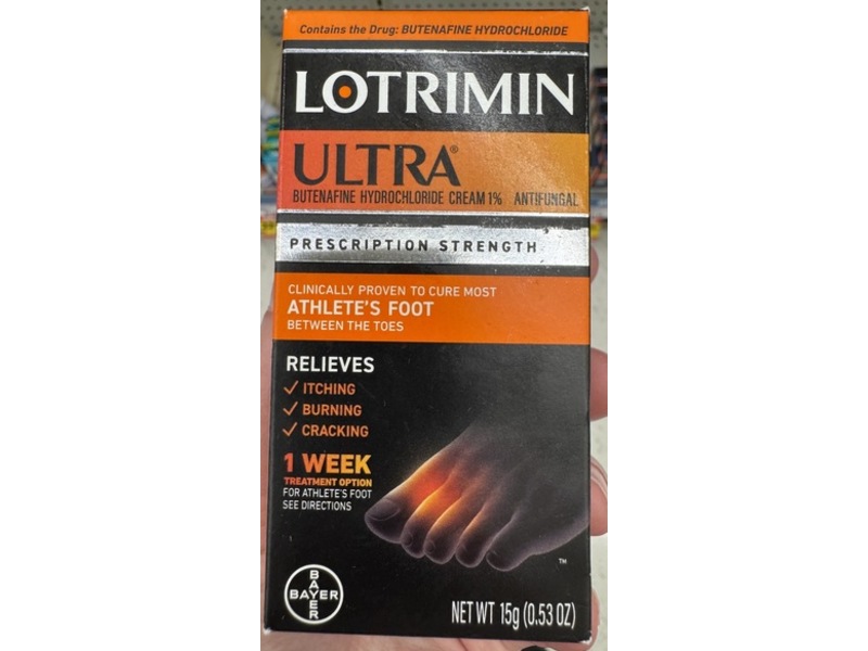 Lotrimin Ultra Athlete's Foot Treatment, 0.53 oz/15 g