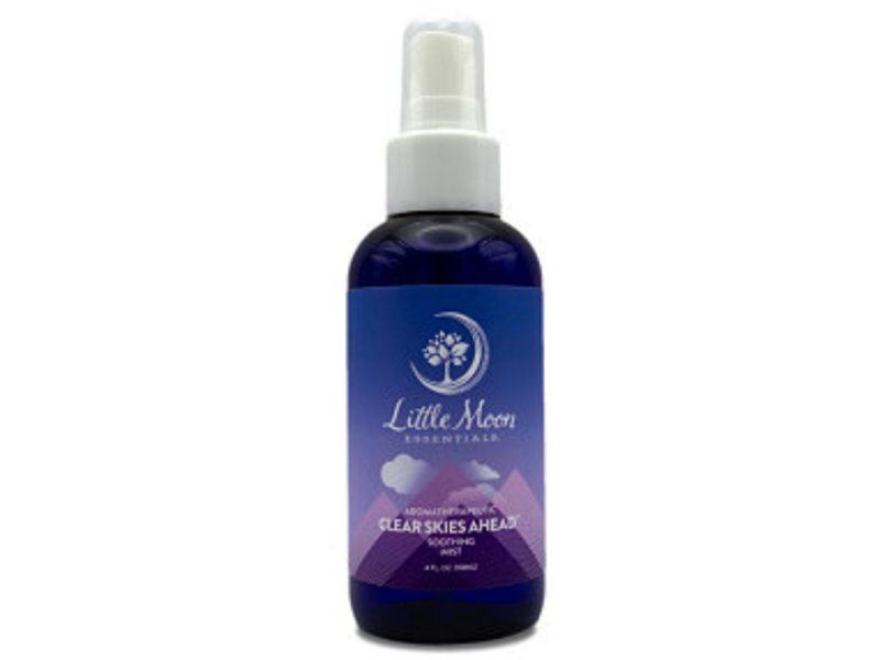 Little Moon Essentials Aromatherapeutic Clear Skies Ahead Soothing Mist, On Cloud 9, 4 fl oz/118 mL