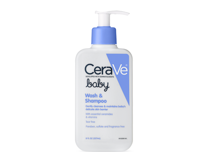 Cerave Baby Wash & Shampoo , 8 fl oz/237 mL