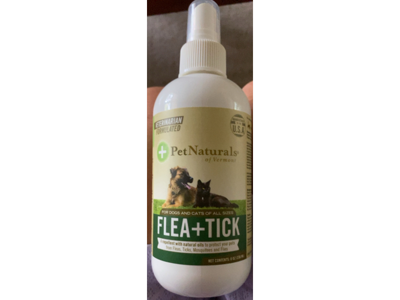 Pet Naturals Flea + Tick Spray, 8 oz/236 mL