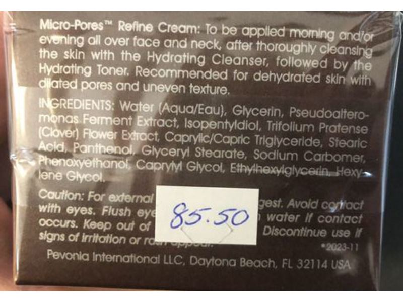 Pevonia Power Repair Age Correction Micro-Pores Refine Cream, 1.7 oz/50 g