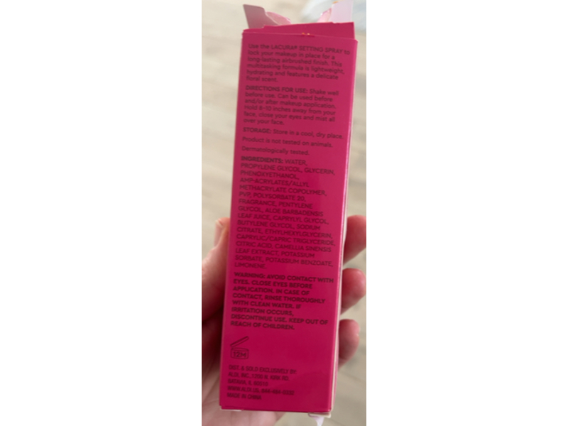 Lacura Setting Spray, 3.2 fl oz/95 mL