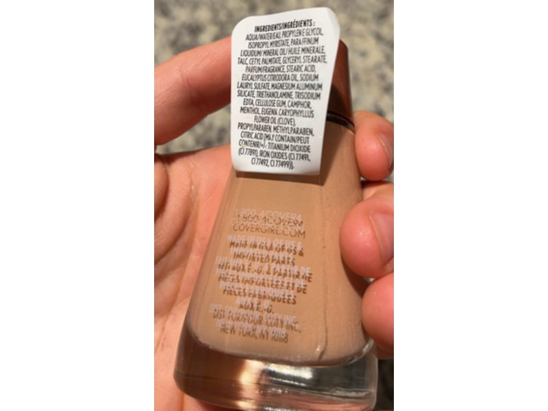 Covergirl Clean Liquid Foundation, 148 Perfect Beige, 1 fl oz/30 mL