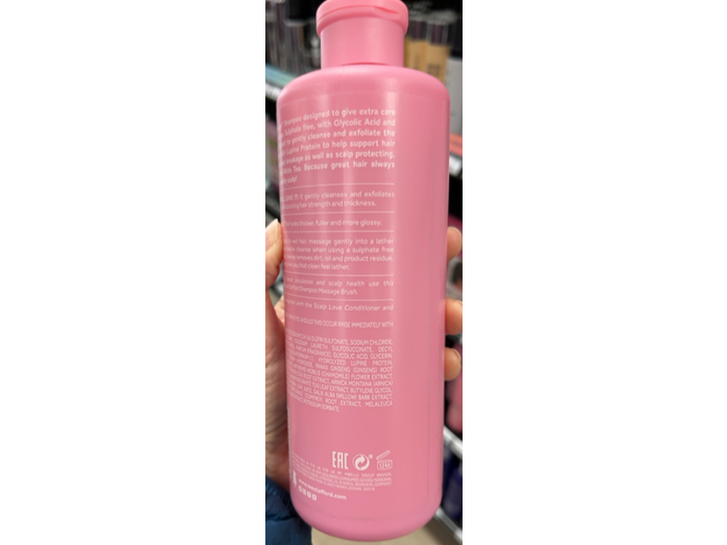 Lee Stafford Scalp Love Anti Breakage Shampoo, 16.0 fl oz/500 mL