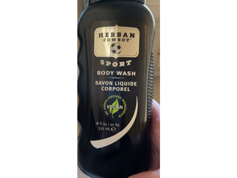 Herban Cowboy Sport Body Wash, 18 fl oz/532 mL
