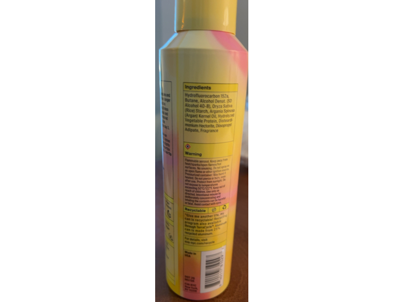 Eva Nyc Freshen Up Invisible Dry Shampoo, Rice Starch + Argan Oil, 5.3 oz/150 g