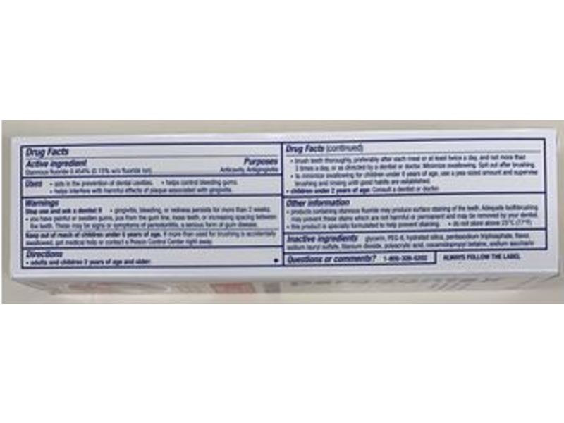 Parodontax Active Gum Repair Toothpaste, Whitening, 3.4 oz/96.4 g