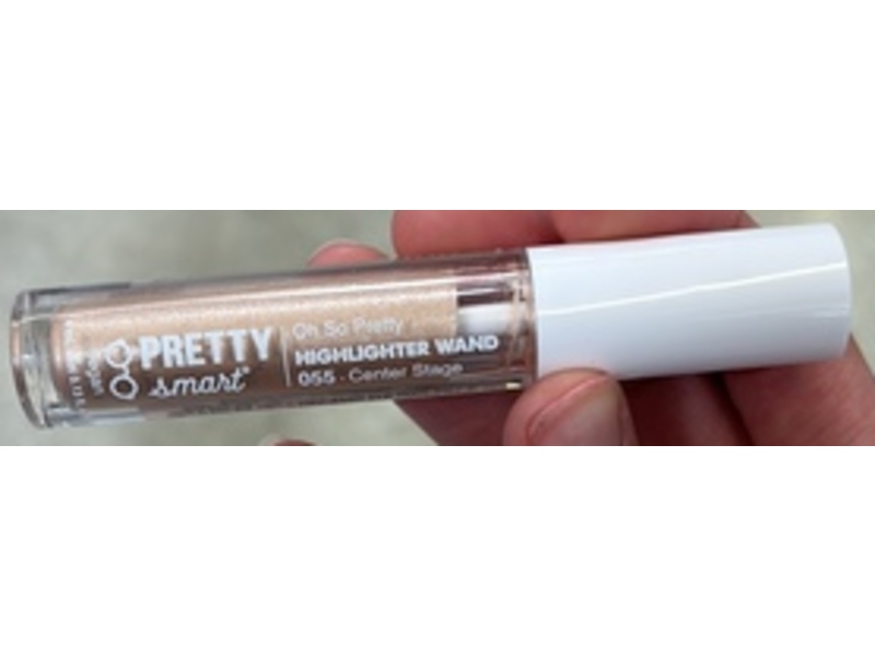 Pretty Smart Oh So Pretty Highlighter Wand, 055 Center Stage, 0.13 fl oz/4 mL