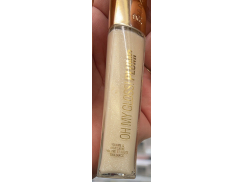 Rimmel London Volume & High Shine Oh My Gloss Plump, 800 Diamond Pop, 0.21 fl oz/6.5 mL