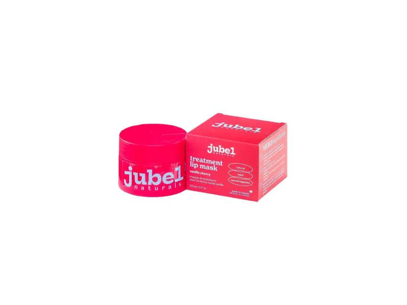 Jubel Naturals Treatment Lip Mask, Vanilla Cherry, 0.7 oz/20 g