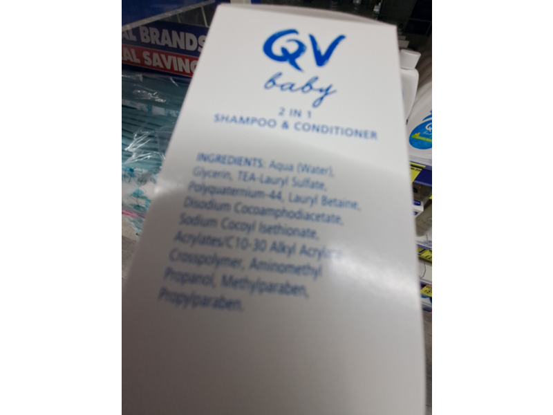 Ego QV 2 In 1 Shampoo & Conditioner, 200 mL