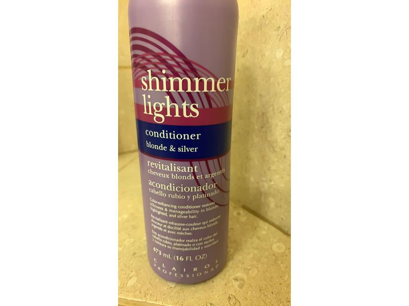 Clairol Professional Shimmer Lights Conditioner, 16 fl oz/473 mL