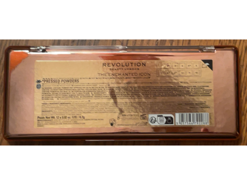 Revolution Eyeshawdow Palette, The Enchanted Icon, 0.78 oz