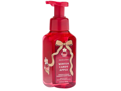 Bath & Body Works Gentle & Clean Foaming Hand Soap, Winter Candy Apple, 8.75 oz/259 mL
