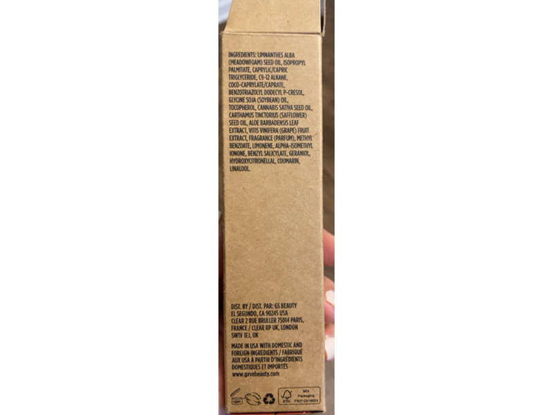 Gxve All Time Prime Multi-Use Perp & Smooth Face Oil, 0.95 fl oz/28 mL