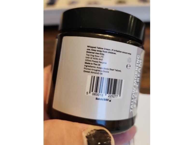 Fat Cow Skincare Whipped Tallow Cream, 120 mL