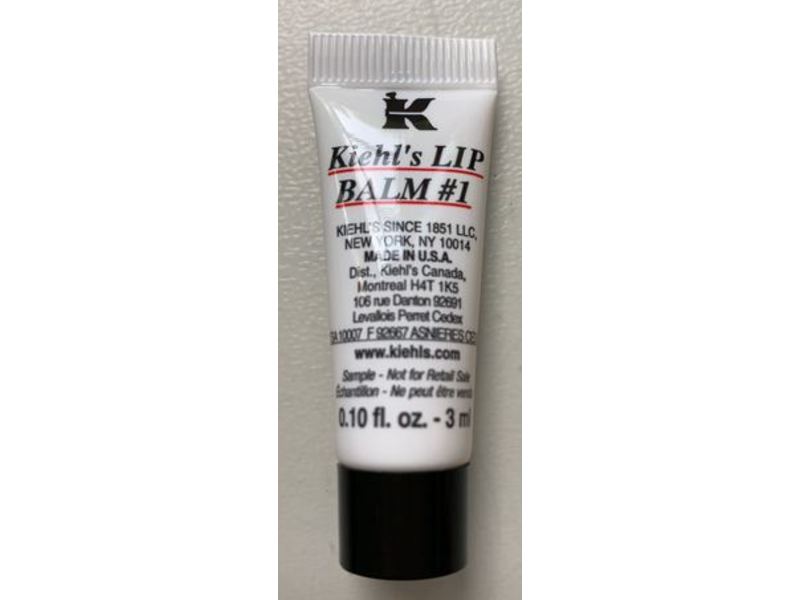 Kiehl's Lip Balm, #1, 0.10 fl oz/3 mL