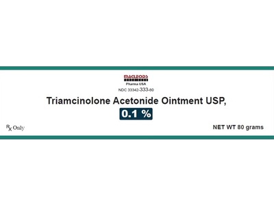 Triamcinolone Acetonide Ointment 0.1%, 80 g, Macleods (Rx)
