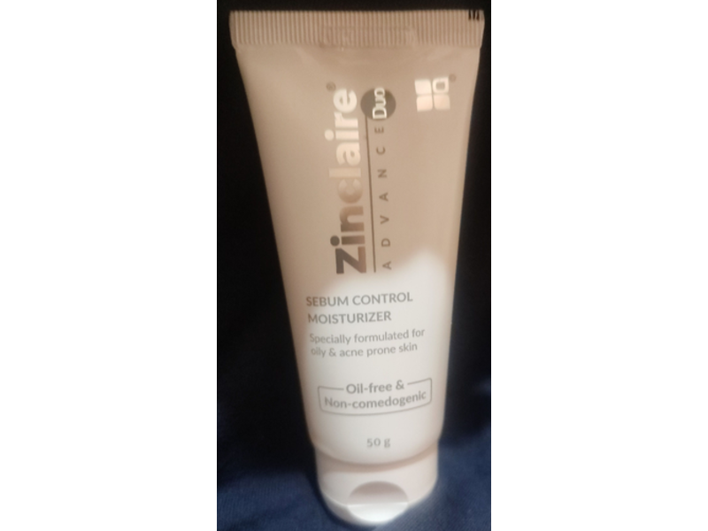 Zinclaire Advanced Duo Sebum Control Moisturizer, 50 g