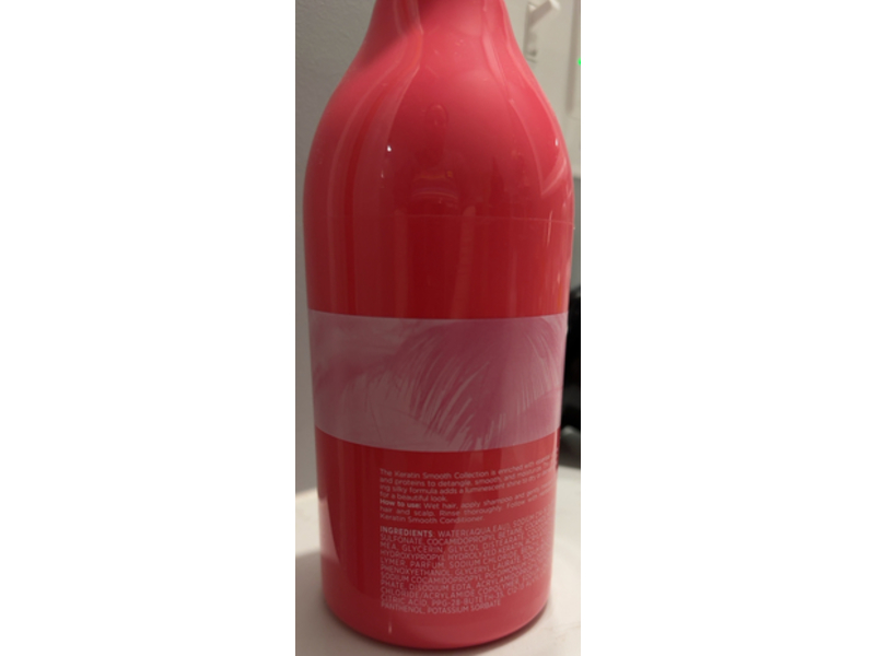 Herbalosophy Keratin Smooth Shampoo, 16.9 fl oz/500 mL