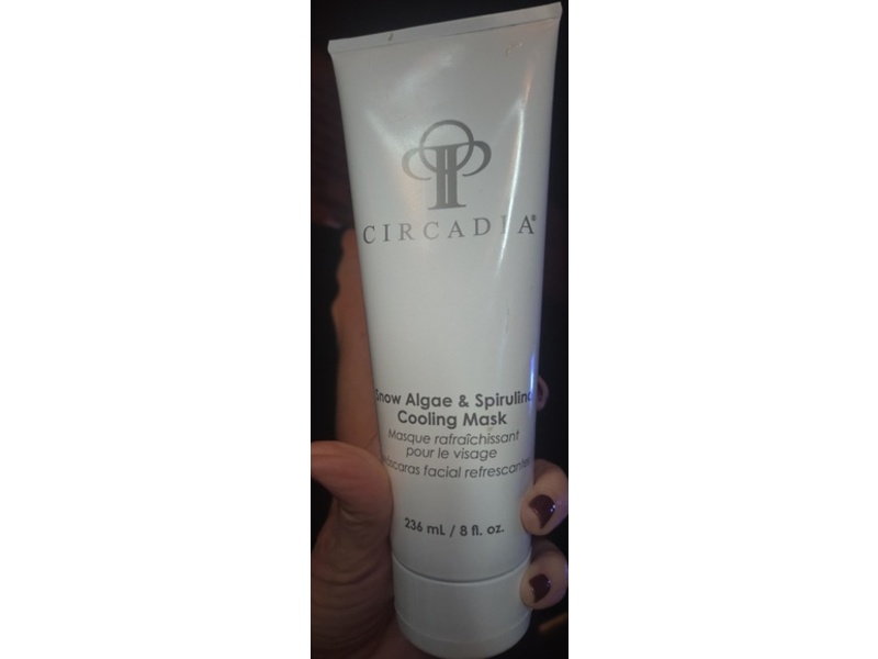 Circadia Cooling Mask, Snow Algae & Spirulina, 8 fl oz/236 mL