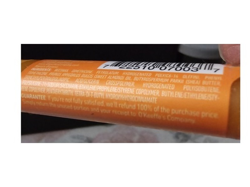 O'keeffe's Lip Repair Balm, 0.15 oz/4.2 g, Pack Of 2