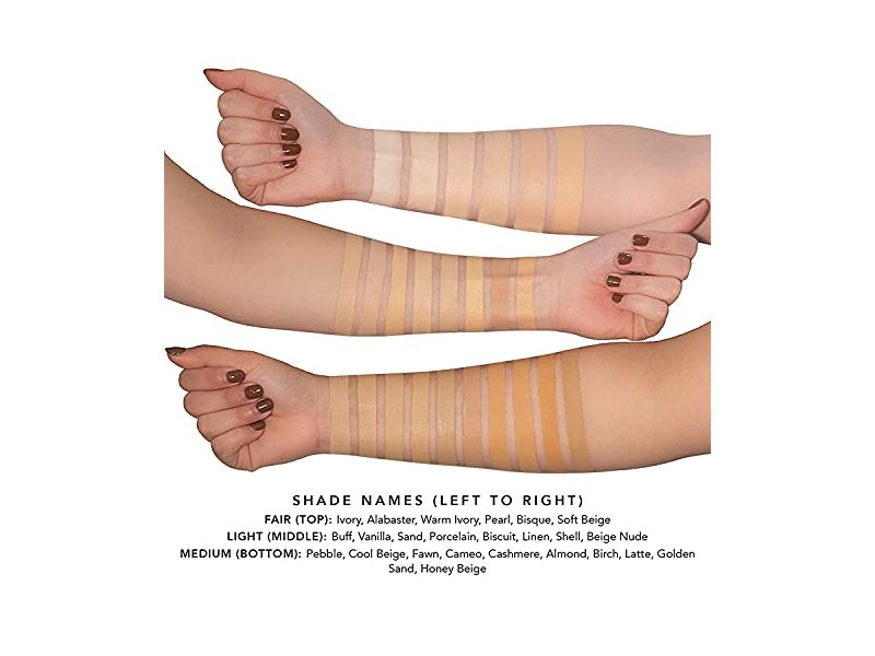 Jouer Essential High Coverage Creme Foundation, Biscuit, 0.68 fl oz/20 mL