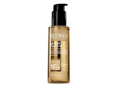 Redken All Soft Argan-6 Oil Treatment, 3.4 fl oz/100 mL