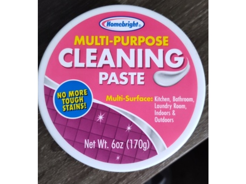 Homebright Multipurpose Cleaning Paste, 6 oz/170 g