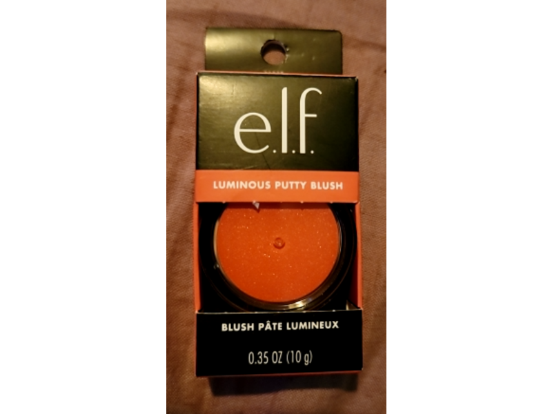 e.l.f. Luminous Putty Blush, Isla Del Sol, 0.35 oz/10 g